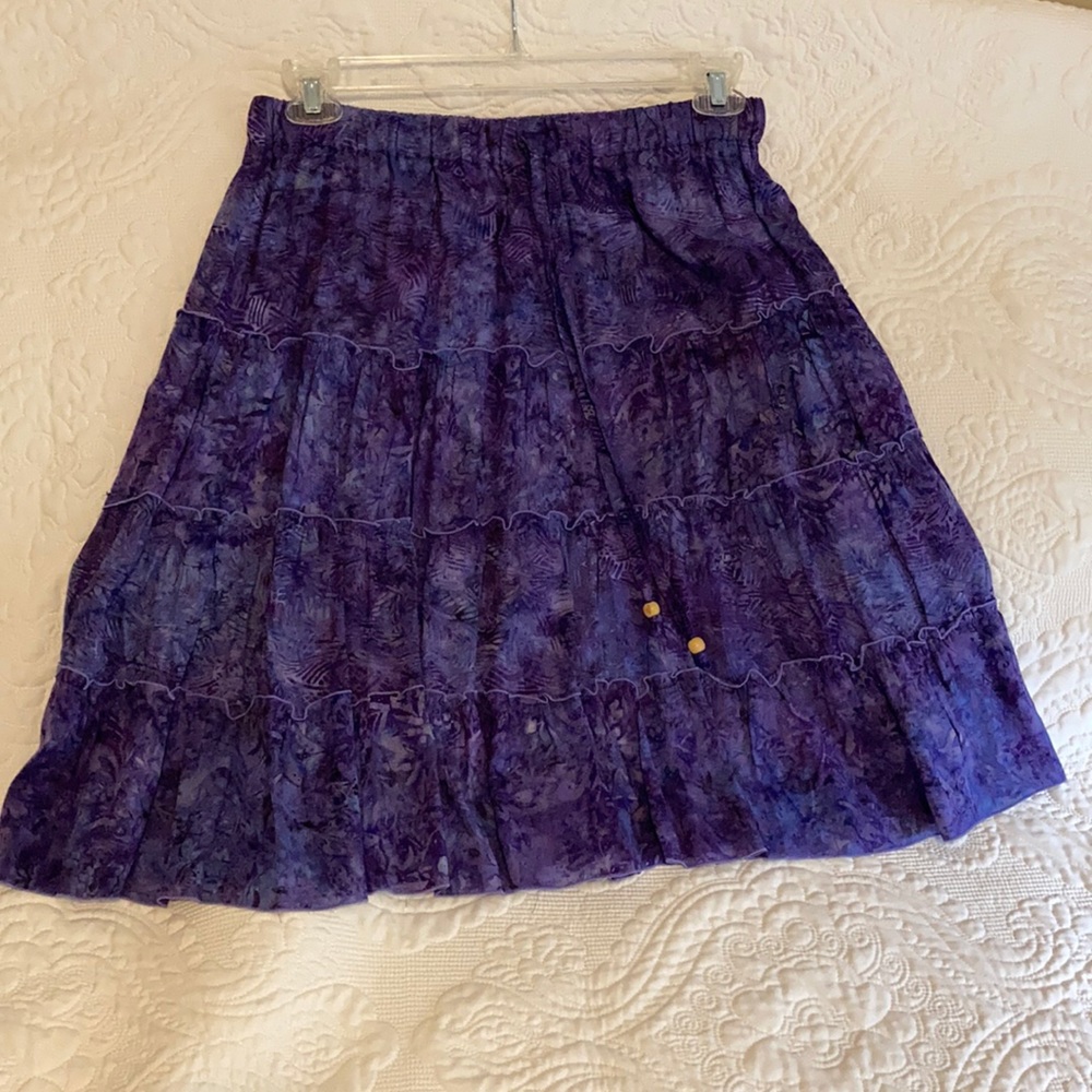 Tiered skirt